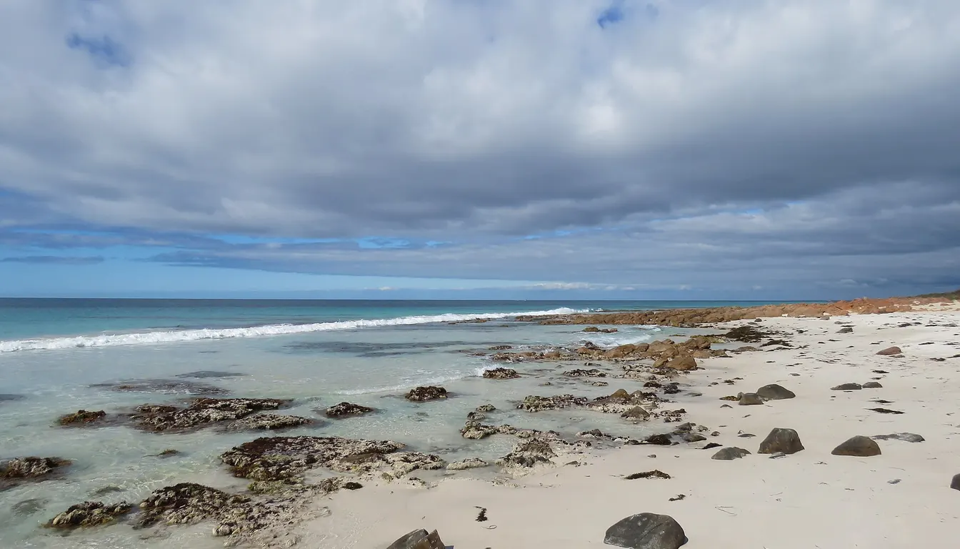 Calm Meelup Beach bay near Dunsborough Margaret River